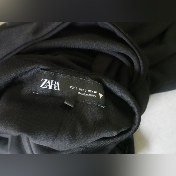 ZARA OPEN BACK HALTER DRESS SIZE L - Picture 13 of 14